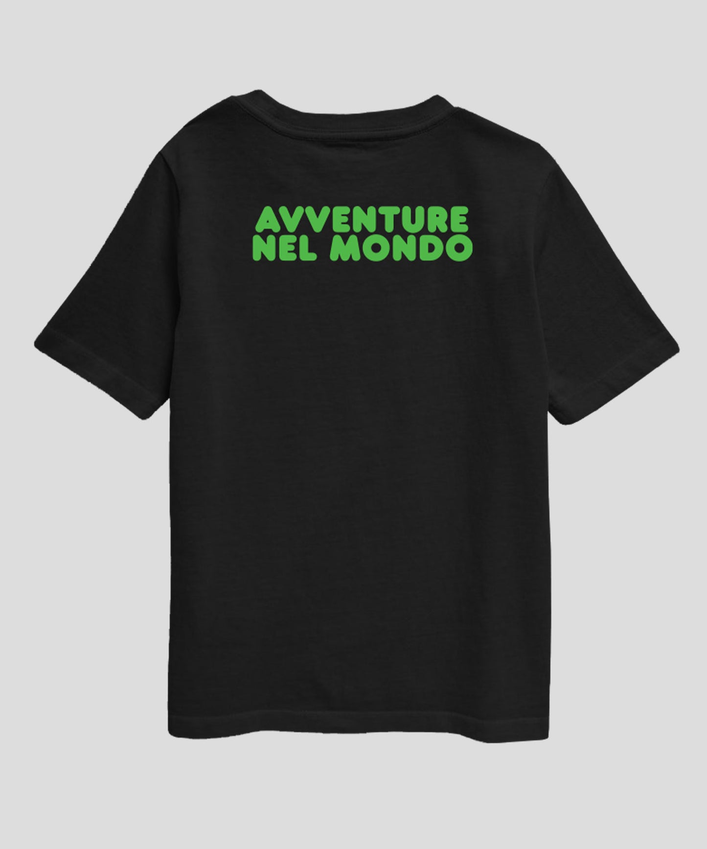 T-shirt nera bambino