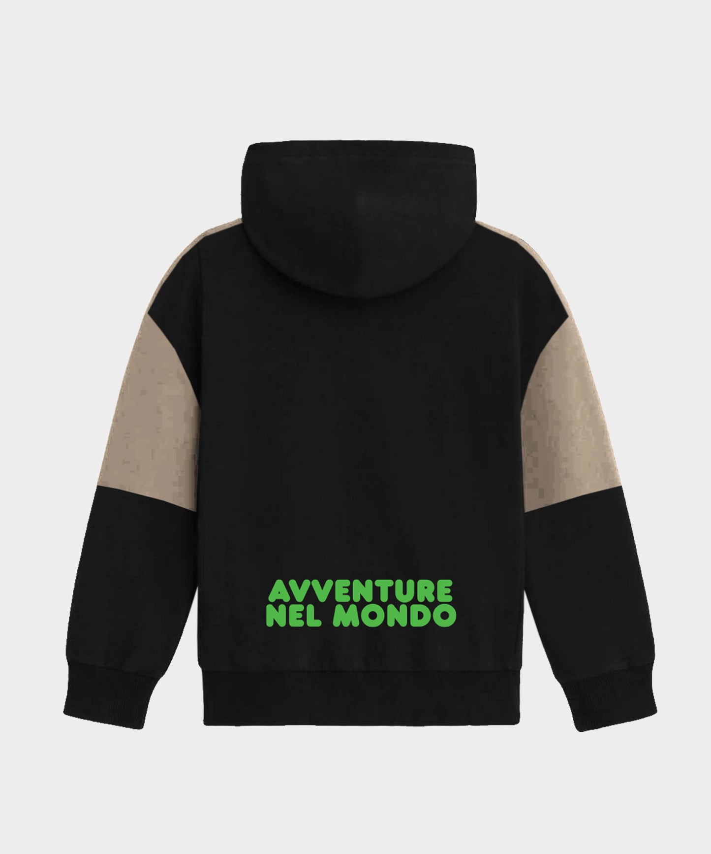 Unisex Black-Sand Sweatshirt